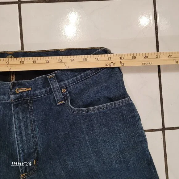 Carhartt Mens Relaxed Fit Jeans 36x30 Blue Denim Built-In Warm - Picture 5 of 12